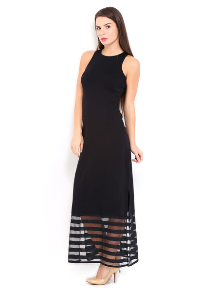 AND by Anita Dongre Black Maxi Dress – teststore