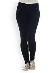 20D Women Navy Treggings