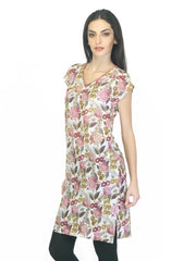 W Women Printed Purple Kurta