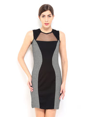AND by Anita Dongre Black &amp; White Bodycon Dress