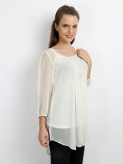 AND by Anita Dongre Women Off-White Tunic
