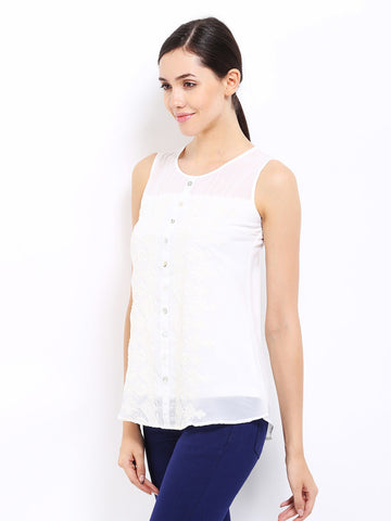 AND by Anita Dongre Women White Top