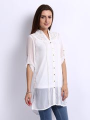 AND by Anita Dongre Women White Tunic