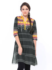 Aurelia Women Black Kurta