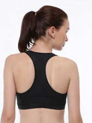 Adidas Black TF Techfit Training Sports Bra D88787