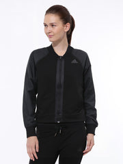 Adidas Women Black SC Studio TTOP Training Jacket