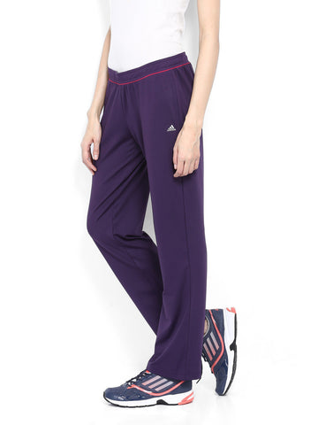 Adidas Women Purple Track Pants