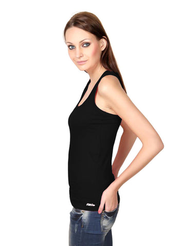 Alba Women Black Tank Top