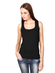 Alba Women Black Tank Top