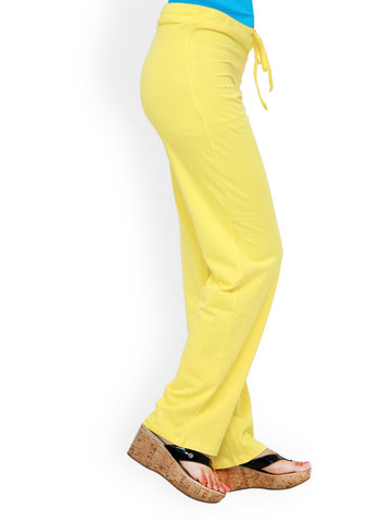 Alba Women Yellow Lounge Pants PJ009Y