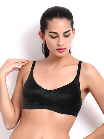 Amante Black Bra BFOM25