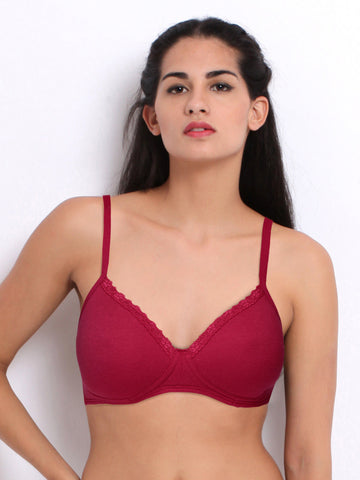 Amante Confidence Red Bra BFCV32