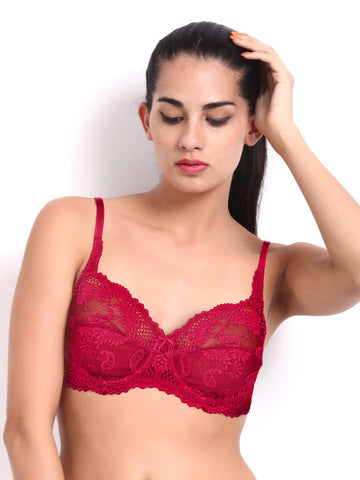 Amante Red Poetess Bra BCPT01