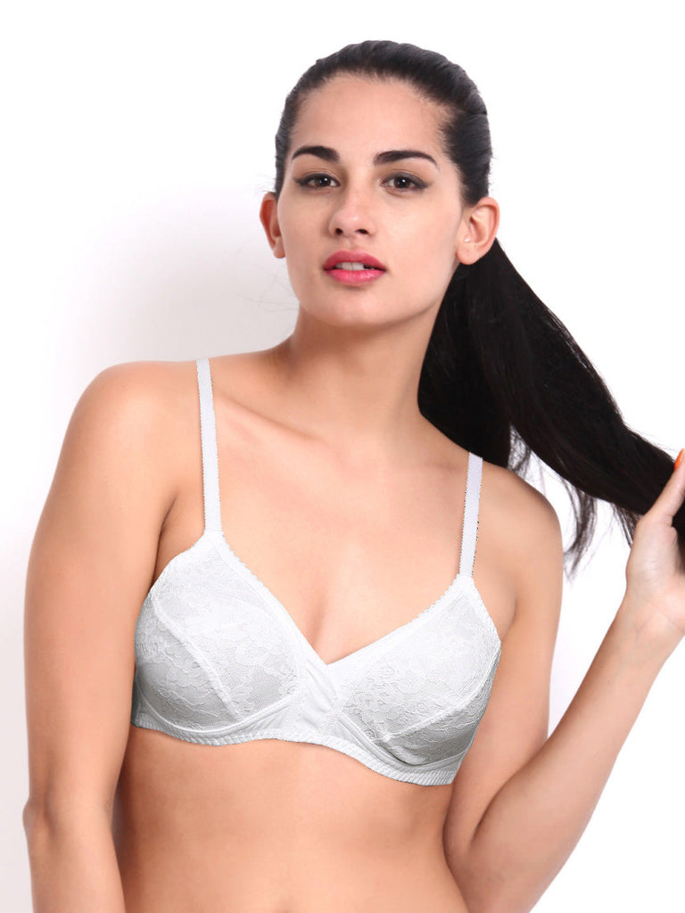 Amante White Comfort Bra BFOM26