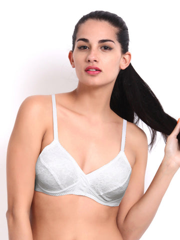 Amante White Comfort Bra BFOM26