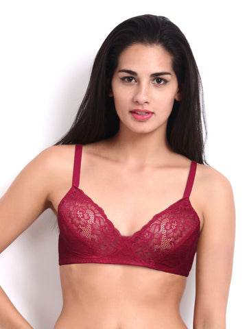 Amante Pink Lace Bra BCLC04