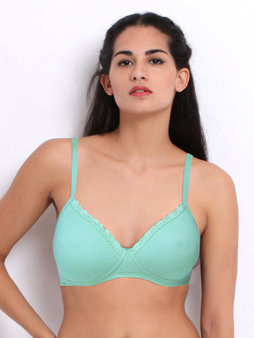 Amante Confidence Mint Green Bra BFCV32