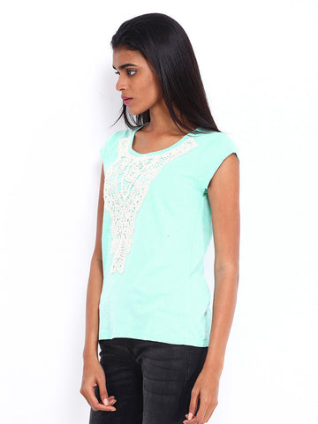 Amari West Women Blue Top