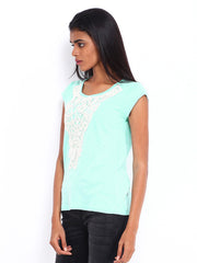 Amari West Women Blue Top