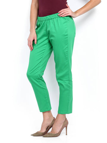 Amari West Women Green Jeggings