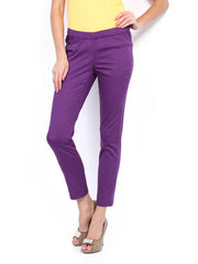 Amari West Women Purple Jeggings