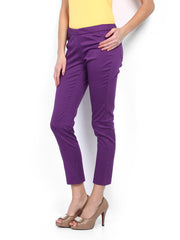 Amari West Women Purple Jeggings