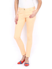 Amari West Women Peach Coloured Trousers