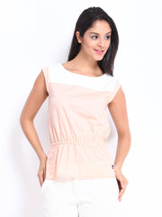 American Swan Peach Coloured Top