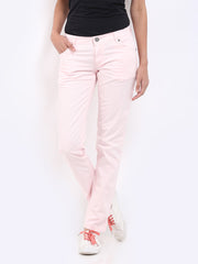 American Swan Women Pink Slim Fit Trousers