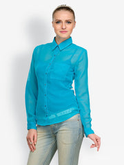 Anasazi Women Turquoise Shirt