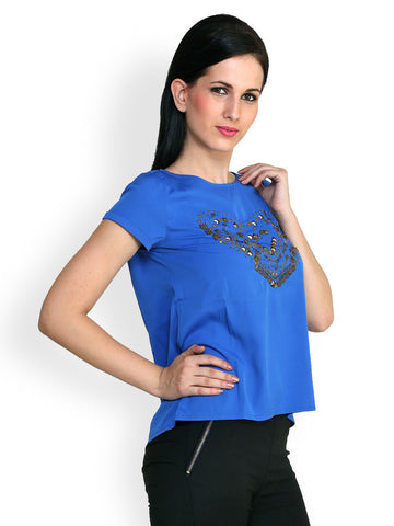 Anasazi Women Blue Top