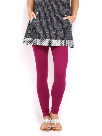Anouk Pack of 2 Cotton Stretch Churidar Leggings