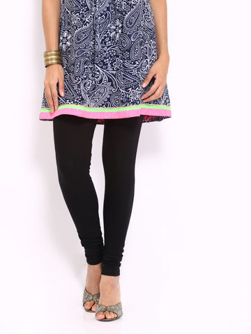 Anouk Pack of 2 Cotton Stretch Churidar Leggings