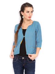 Anouk Rustic Women Blue Jacket