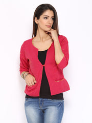 Anouk Rustic Women Pink Jacket
