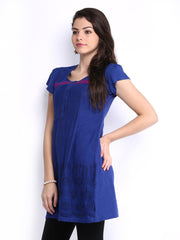 Anouk Women Blue Kurta