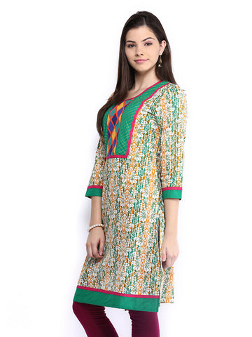 Anouk Women Multi-Coloured Kurta