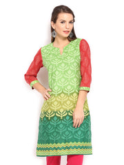 Anouk Women Multicoloured Printed Kurta