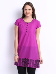 Anouk Women Purple Kurta