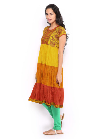 Anouk Women Multi-Coloured Kurta