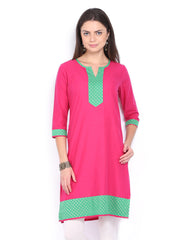 Anouk Women Pink Kurta