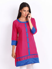 Anouk Women Pink Kurta