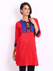 Anouk Women Red Kurta