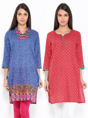 Anouk Women Selection of 2 Kurtas