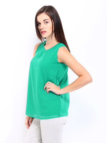Arrow Woman Green Top
