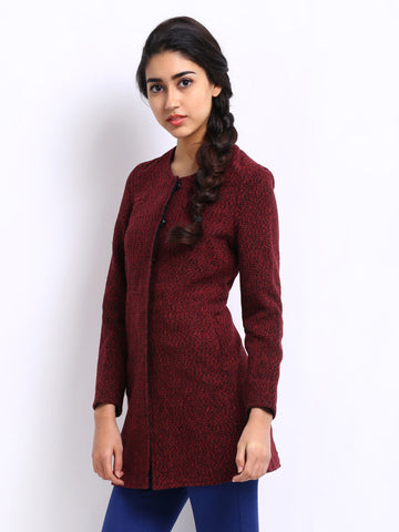 Arrow Woman Red &amp; Black Coat