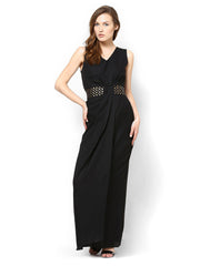 Athena Black Maxi Dress