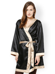 Athena Women Black Robe
