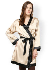 Athena Women Cream Coloured Robe