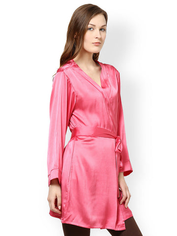 Athena Women Pink Robe